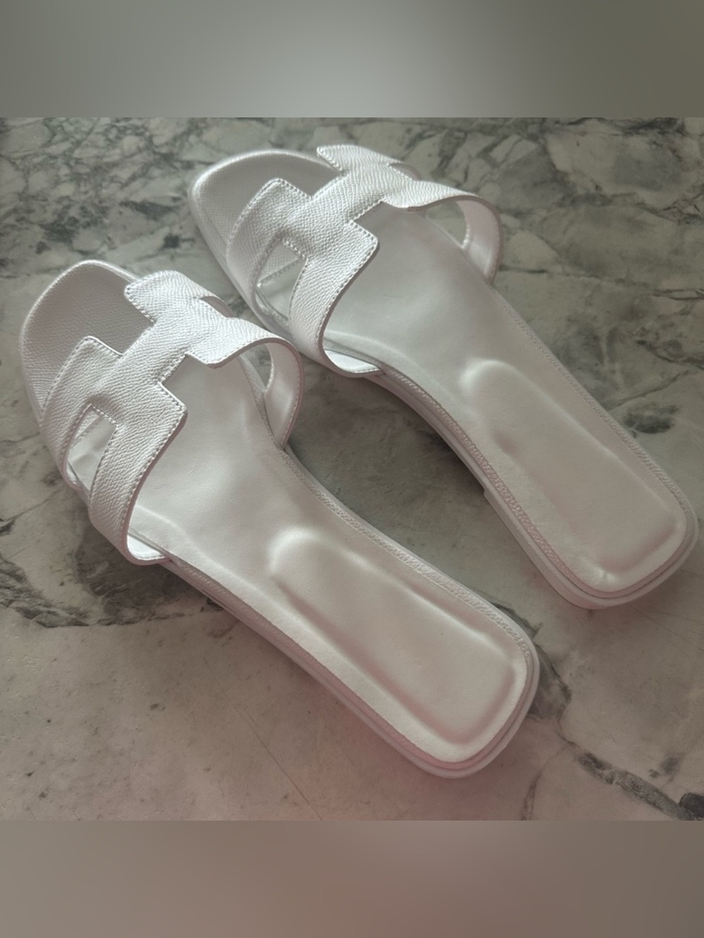 White Sandals